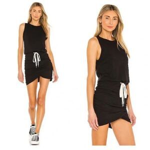 N:Philanthropy XS S Revolve sleeveless drawstring romper dress black